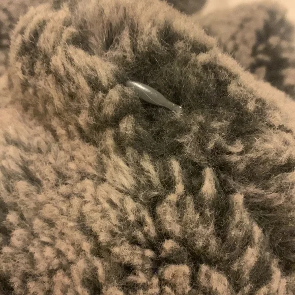Two RH Faux Fur Square Pillows